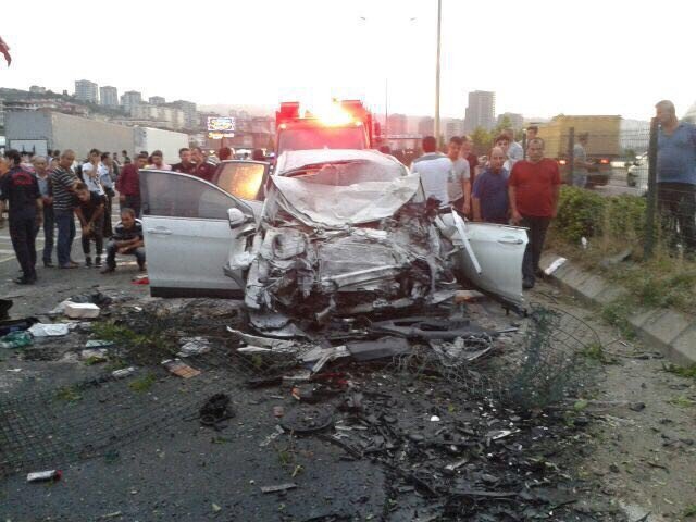 Trabzon’da Trafik Kazası: 1 Ölü, 8 Yaralı