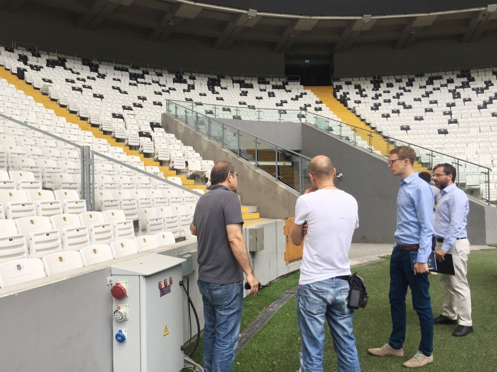 Uefa, Vodafone Park’ta İncelemelerde Bulundu