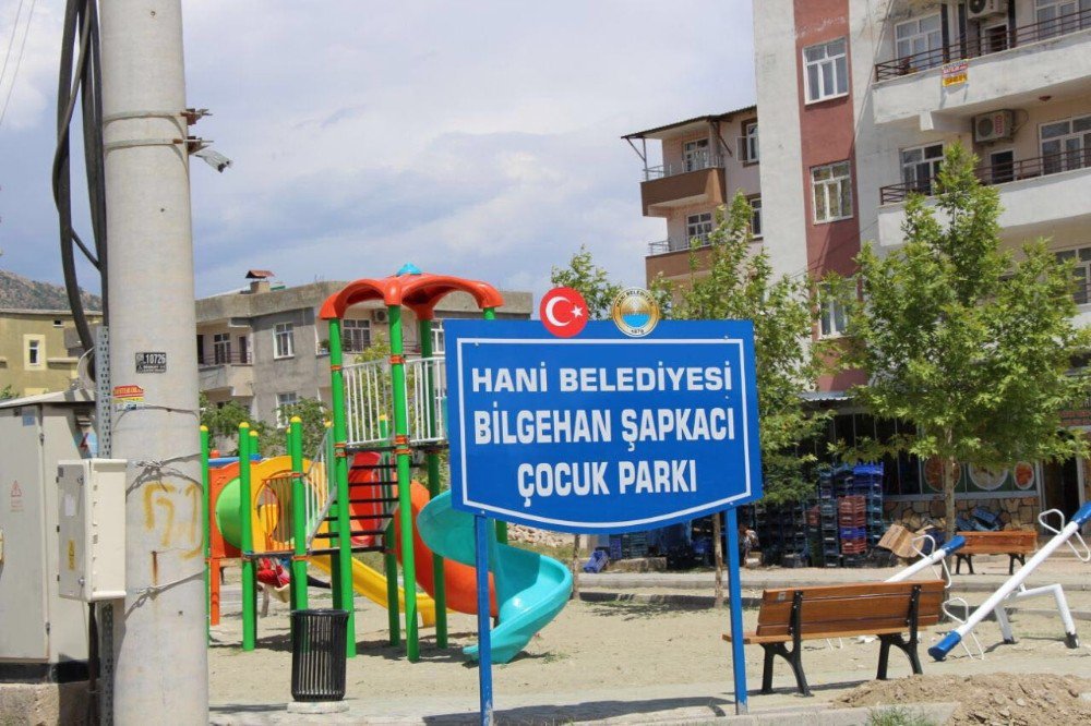 Hani Belediyesi, Çocuk Parklarına Çocuk Şehitlerin İsmini Verdi