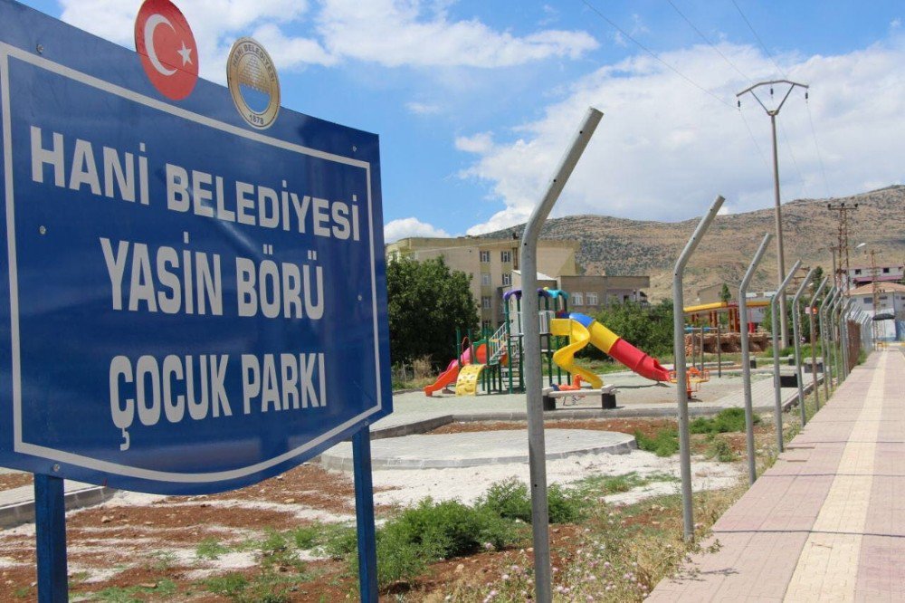 Hani Belediyesi, Çocuk Parklarına Çocuk Şehitlerin İsmini Verdi