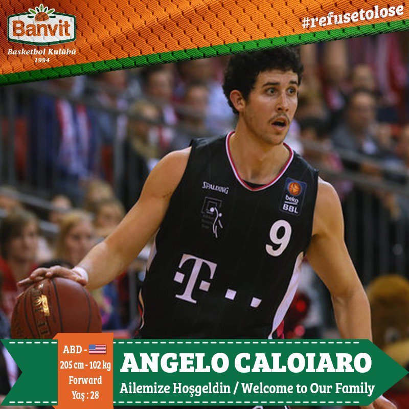 Angelo Caloiaro Banvit’te