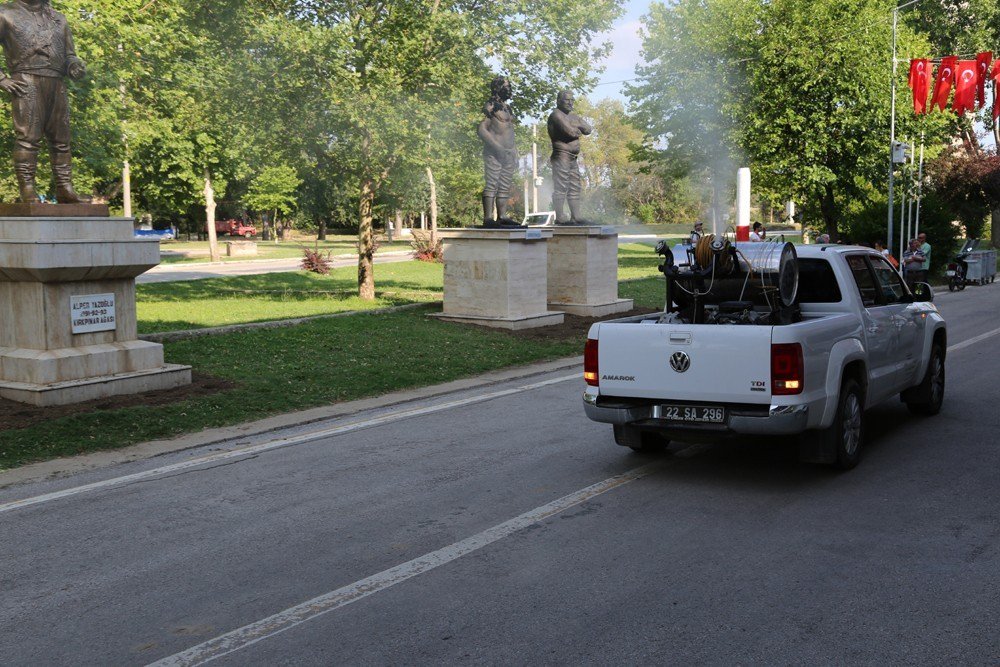 Er Meydanı Sivrisineklerden Temizleniyor