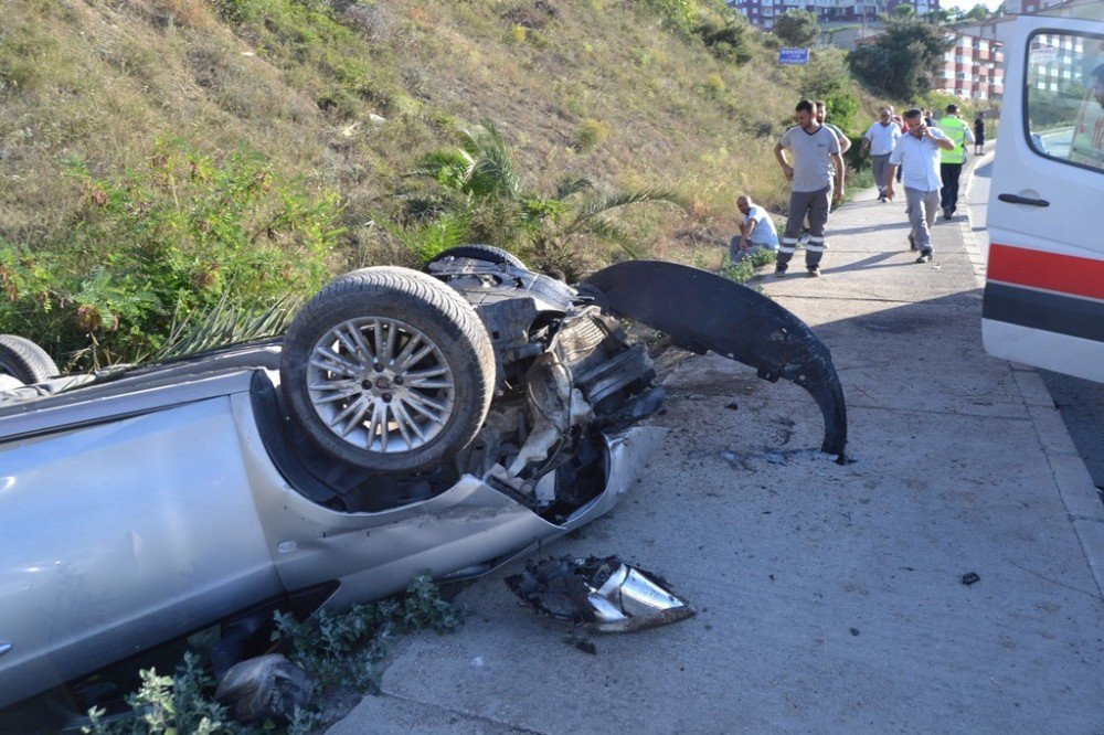 Gemlik Jandarma Rampasında Kaza: 2 Yaralı