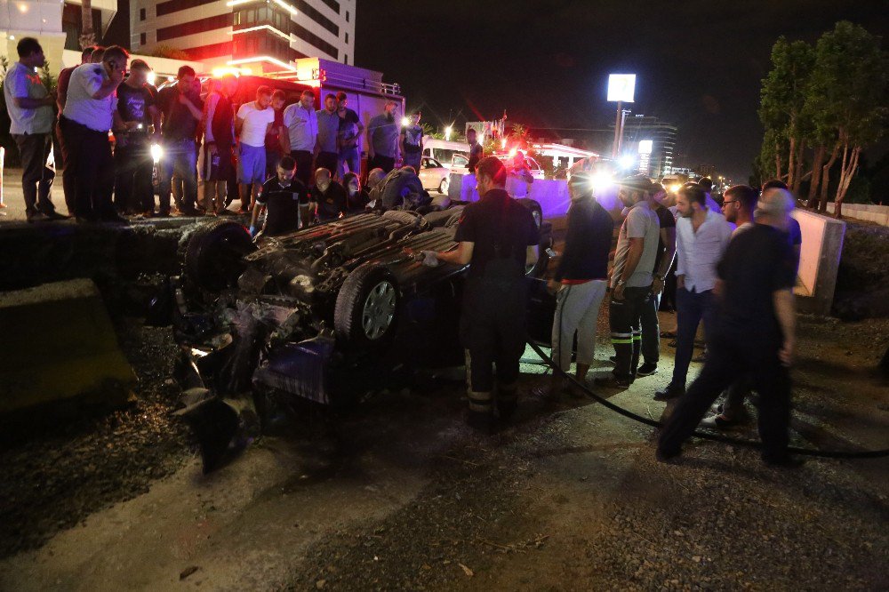 Bursa’da Araç Tramvay Yoluna Düştü: 2 Ölü, 2 Yaralı