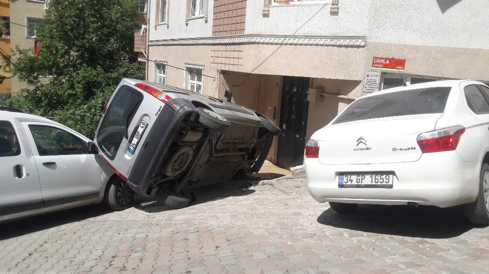 Kağıthane’de Akıl Almaz Kaza