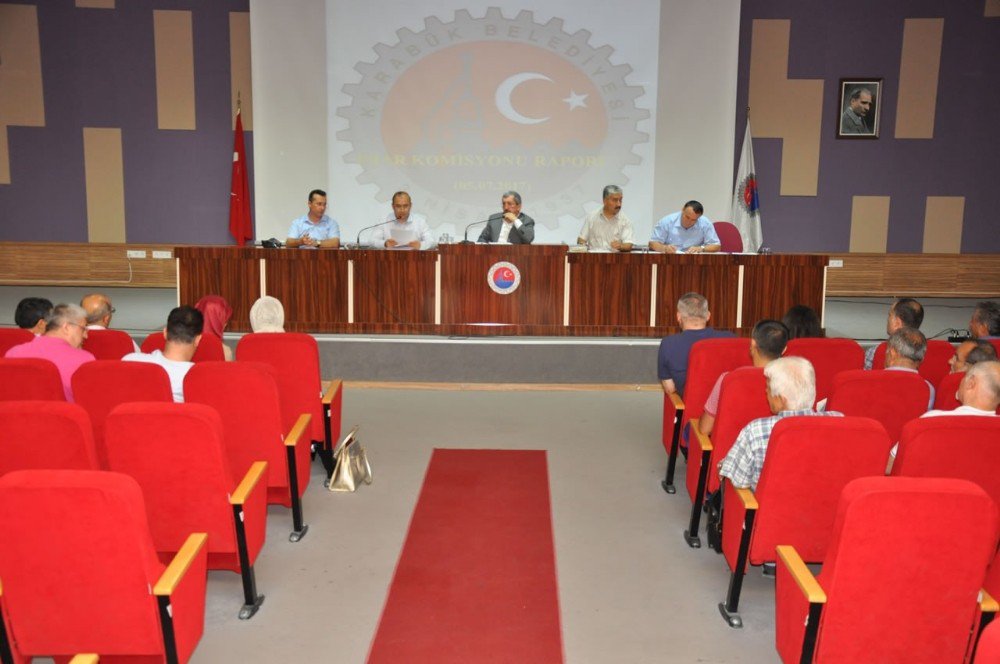 Karabük Belediyesi Temmuz Ayı Meclis Toplantısı Yapıldı