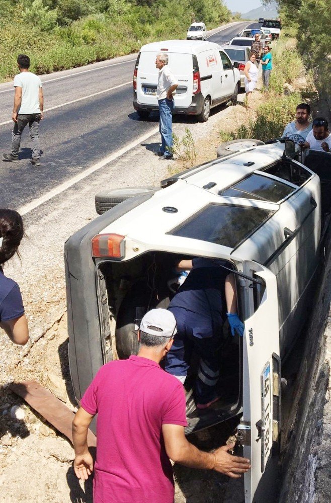 Yaralı Kadın Çaresizce Kurtarılmayı Bekledi