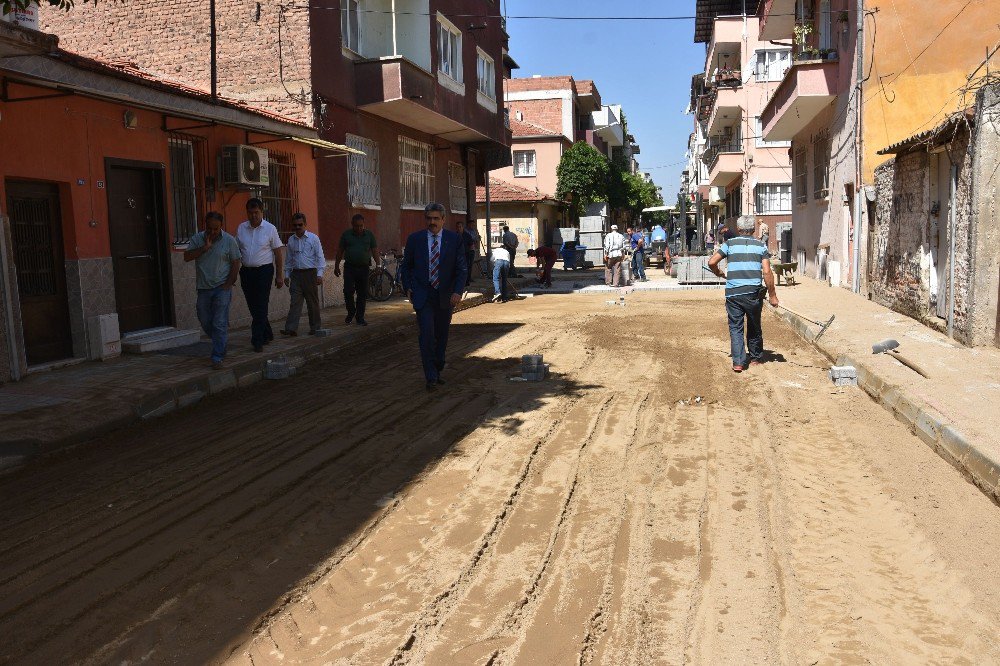 Başkan Alıcık; “Mahallelerde Asfaltsız Ve Parke Taşı Kaplanmamış Yol Kalmayacak”