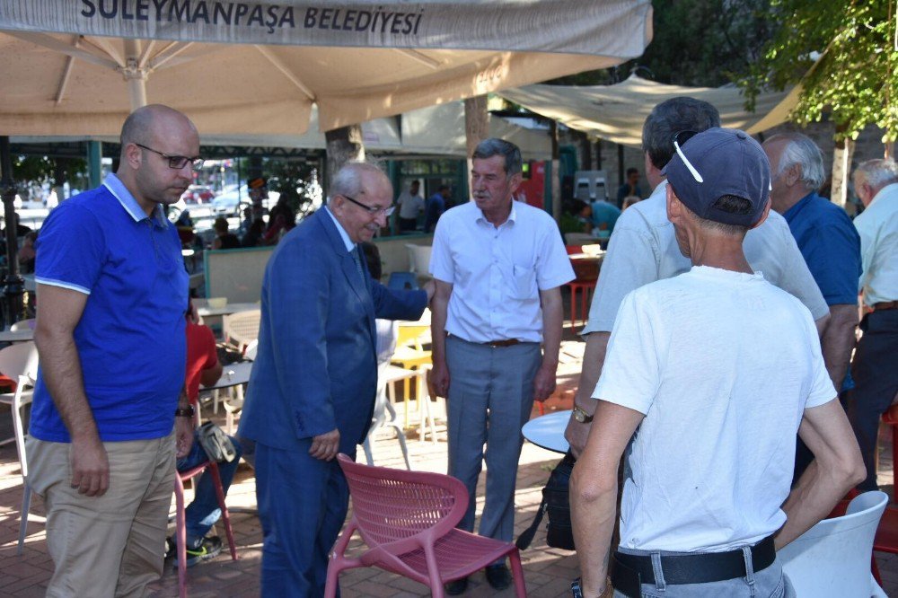 Başkan Albayrak Esnaf Ve Vatandaşlarla Bir Araya Geldi