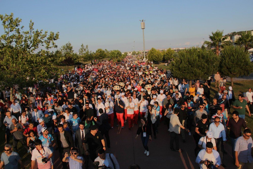 Olimpiyat Ateşi Samsun’da Yanmaya Başladı