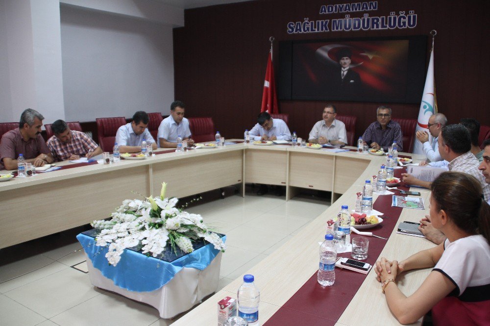 İl Sağlık Müdürlüğünde Koordinasyon Toplantısı Yapıldı