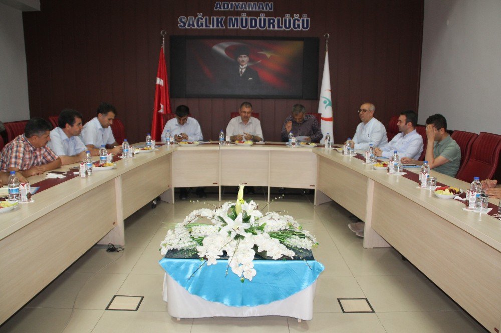İl Sağlık Müdürlüğünde Koordinasyon Toplantısı Yapıldı