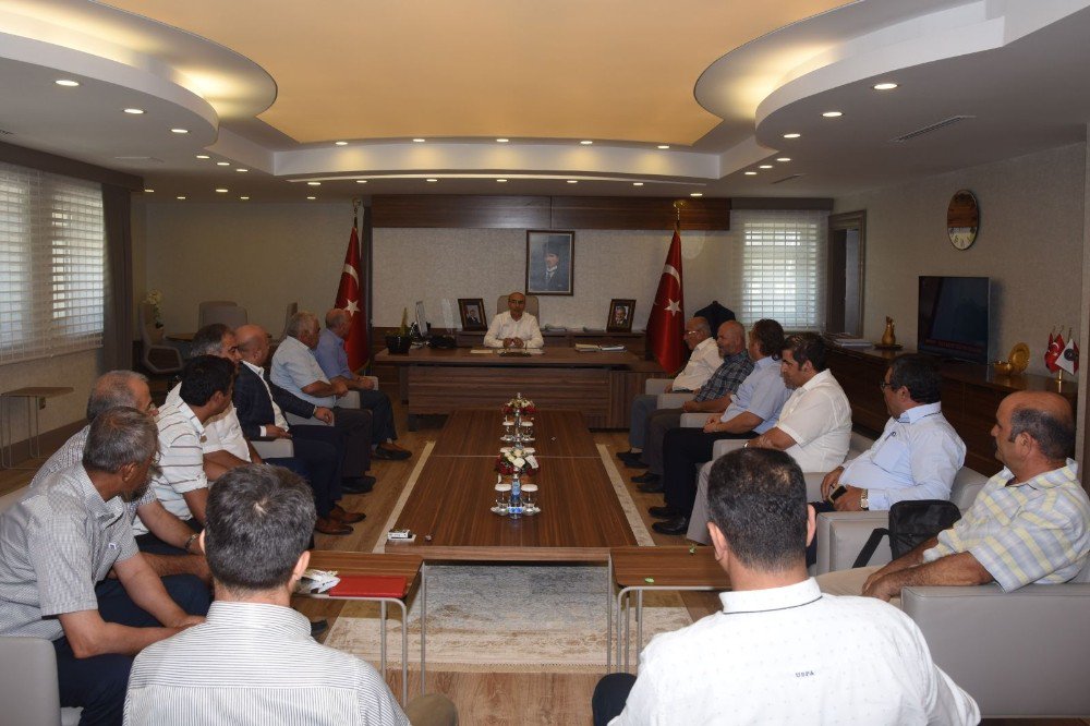 Alevi Derneklerinden Vali Demirtaş’a Ziyaret