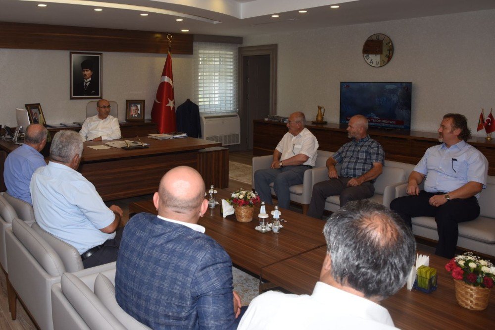 Alevi Derneklerinden Vali Demirtaş’a Ziyaret