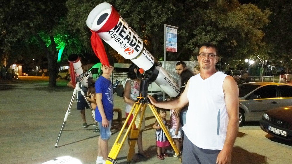 Teleskoplar Burhaniyeli Vatandaşa Ekmek Kapısı Oldu