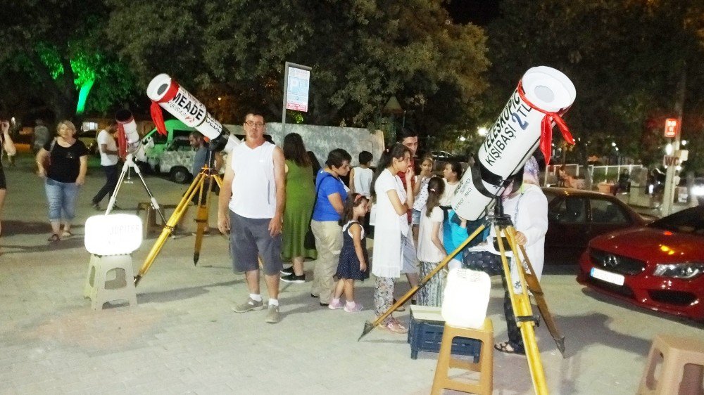 Teleskoplar Burhaniyeli Vatandaşa Ekmek Kapısı Oldu