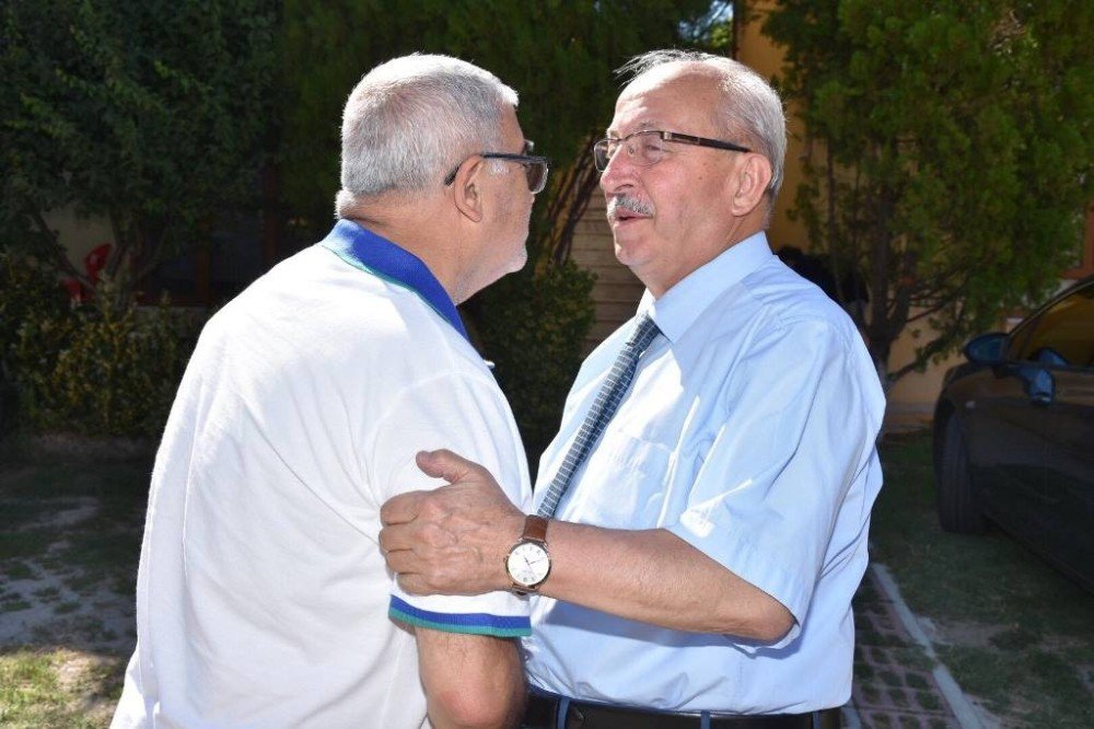 Başkan Albayrak’tan Başkan Baysan’a Geçmiş Olsun Ziyareti