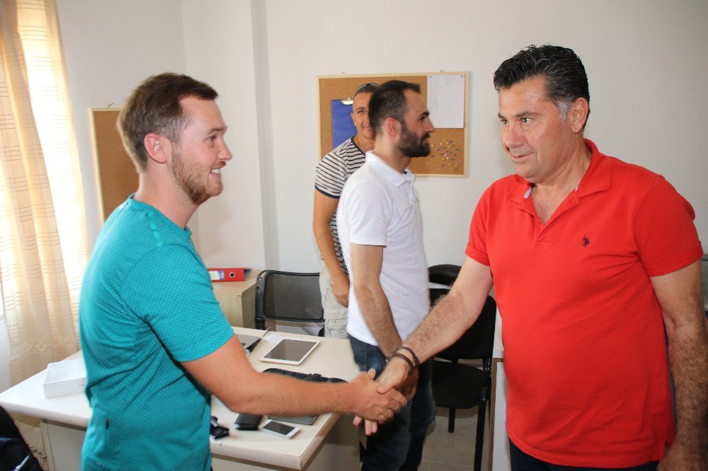 Başkan Kocadon, Bodrumspor’u Ziyaret Etti