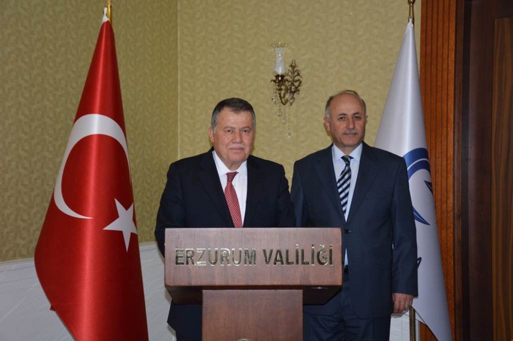 Yargıtay Birinci Başkanı İsmail Rüştü Cirit’ten Erzurum Valiliğine Ziyaret