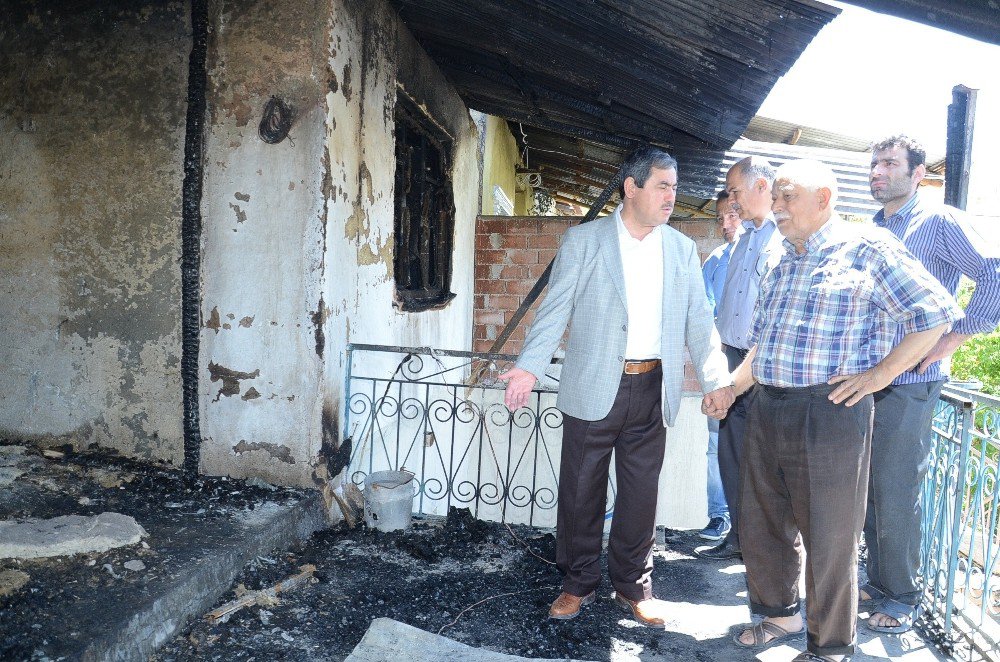 Başkan Eser’den Geçmiş Olsun Ziyareti