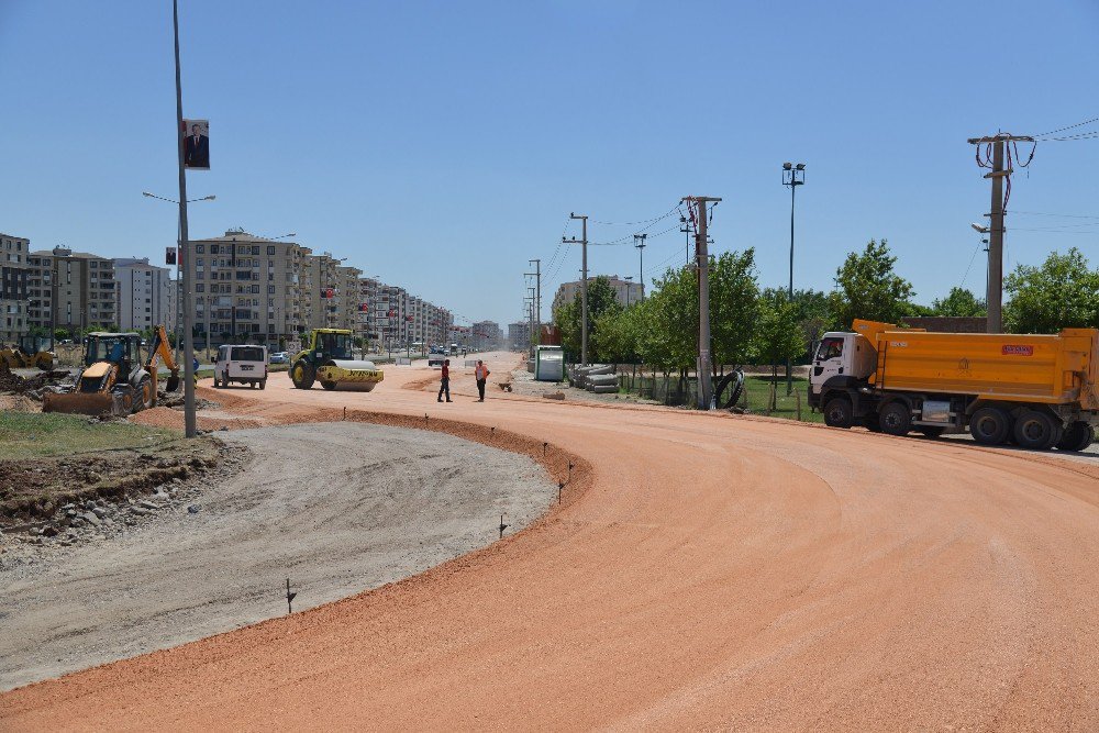Havaalanı Protokol Yolu Çalışmaları Devam Ediyor