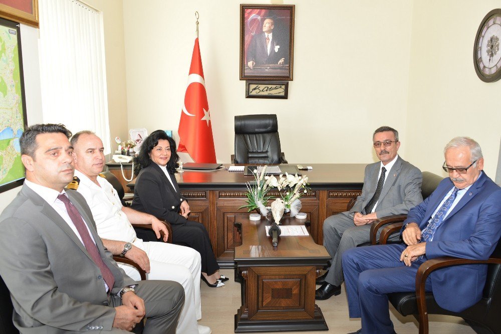 Vali Civelek, Marmaris Kaymakamlığını Ziyaret Etti