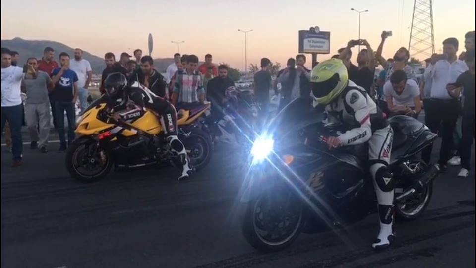 Kayserili Moto Drag Yarışçıları Konya Yolcusu