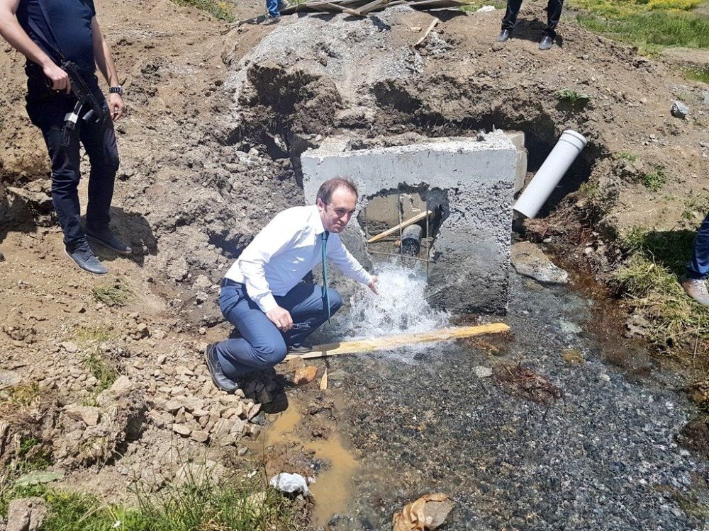 Başkan Vekili Epcim, 3000 Rakımdaki Çalışmaları Denetledi