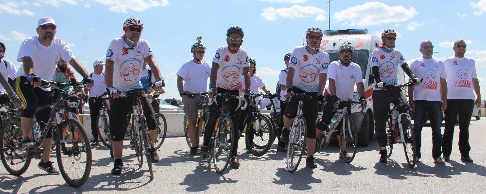 15 Temmuz Şehitleri İçin Pedal Çevirdiler