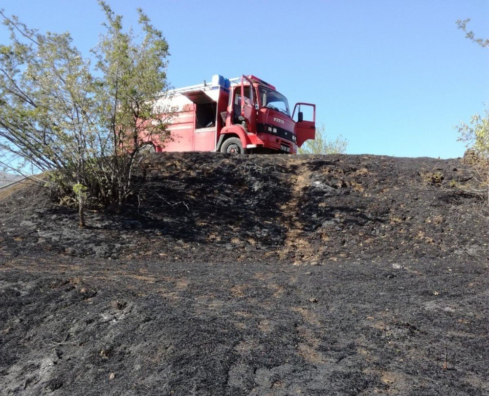 Doğanyol’daki Arazi Yangını Güçlükle Kontrol Altına Alındı