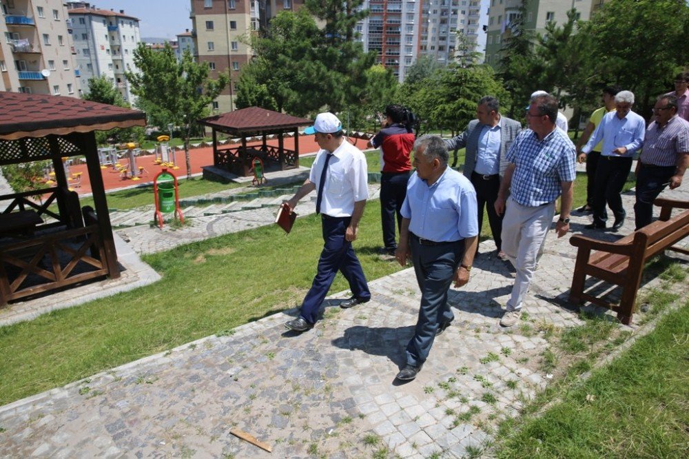 Başkan Büyükkılıç 15 Temmuz Milli Egemenlik Park’ında İncelemede Bulundu