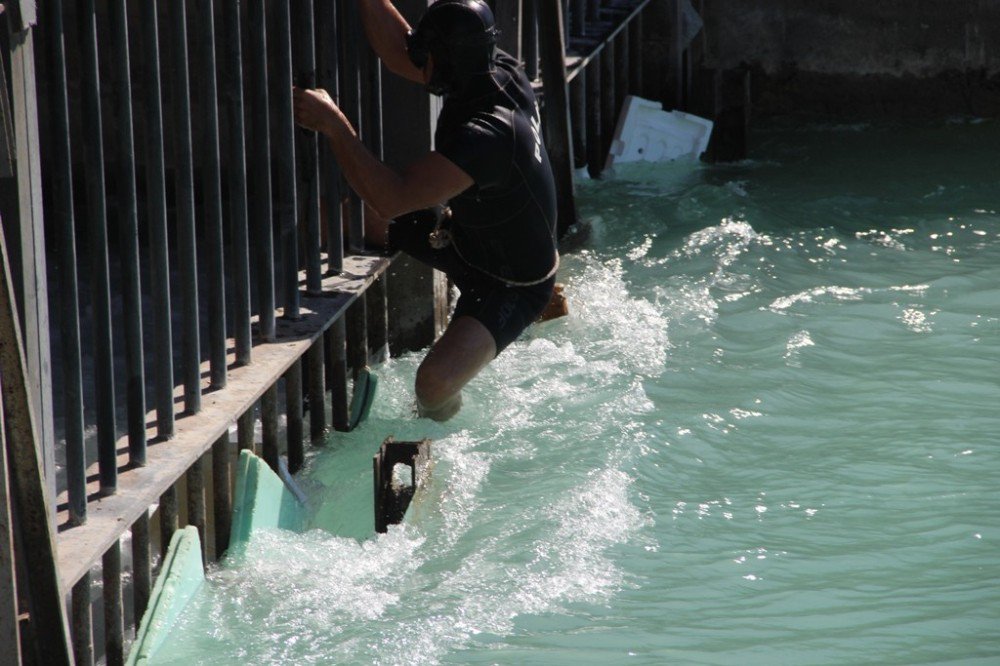 Akıntıya Kapılan Suriyelinin Cesedini Arama Çalışması Sürüyor