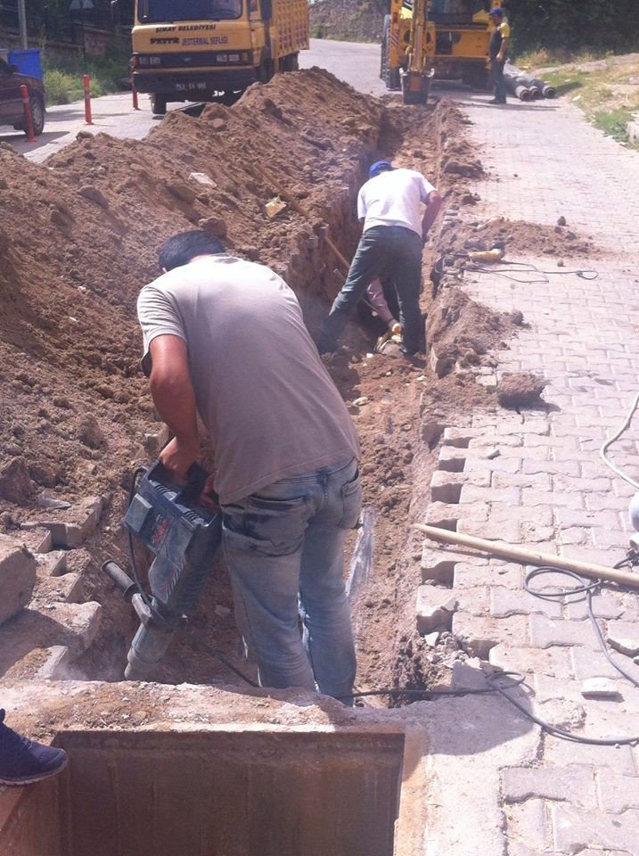 Simav’da Jeotermal Hat Yenilemesi