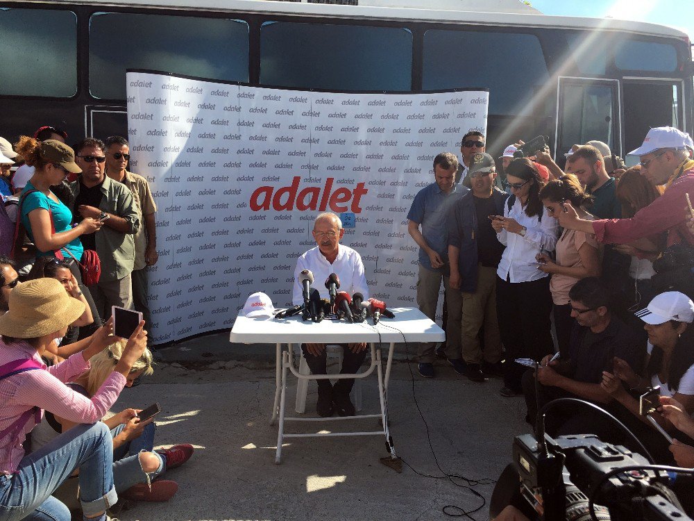 Chp Lideri Kılıçdaroğlu: "Dragos’tan Miting Alanına Yalnız Yürüyeceğim"