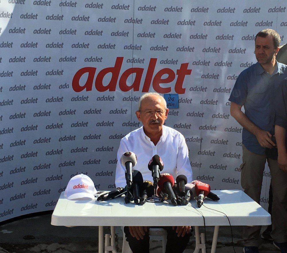 Chp Lideri Kılıçdaroğlu: "Dragos’tan Miting Alanına Yalnız Yürüyeceğim"