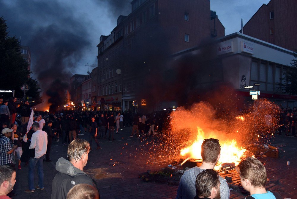 Hamburg’da Caddeler Savaş Alanı