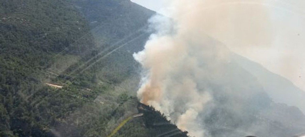 Denizli’nin Çameli Ve Kale İlçelerinde Orman Yangını