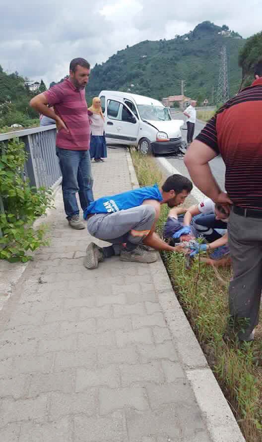 Giresun’da Trafik Kazası: 6 Yaralı