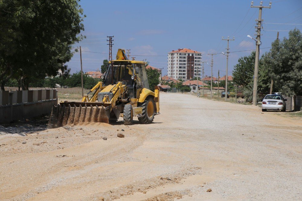 Karaman Belediyesinden Asfalt Çalışmaları