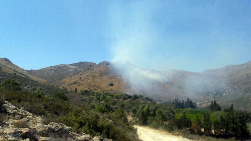 Bodrum’da Örtü Yangını