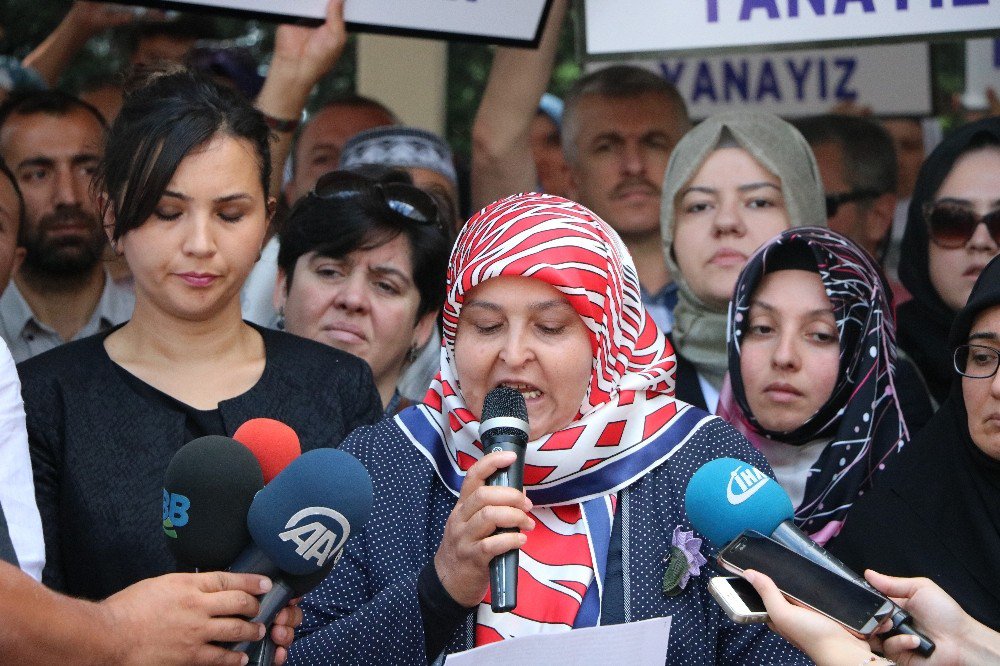 Memur-sen Genel Başkan Yardımcısı Öcal, Öldürülen Suriyeli Kadın Ve Bebeğinin Cenazesine Katıldı