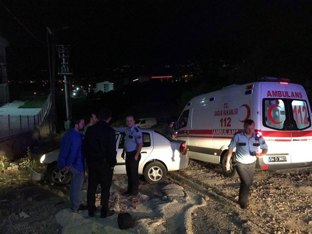 Sakarya’da Trafik Kazası: 2 Yaralı