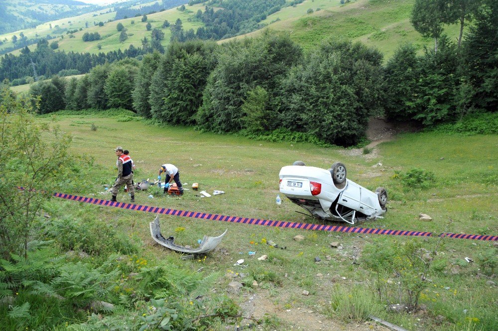 Yayla Yolunda Kaza: 1 Ölü, 6 Yaralı