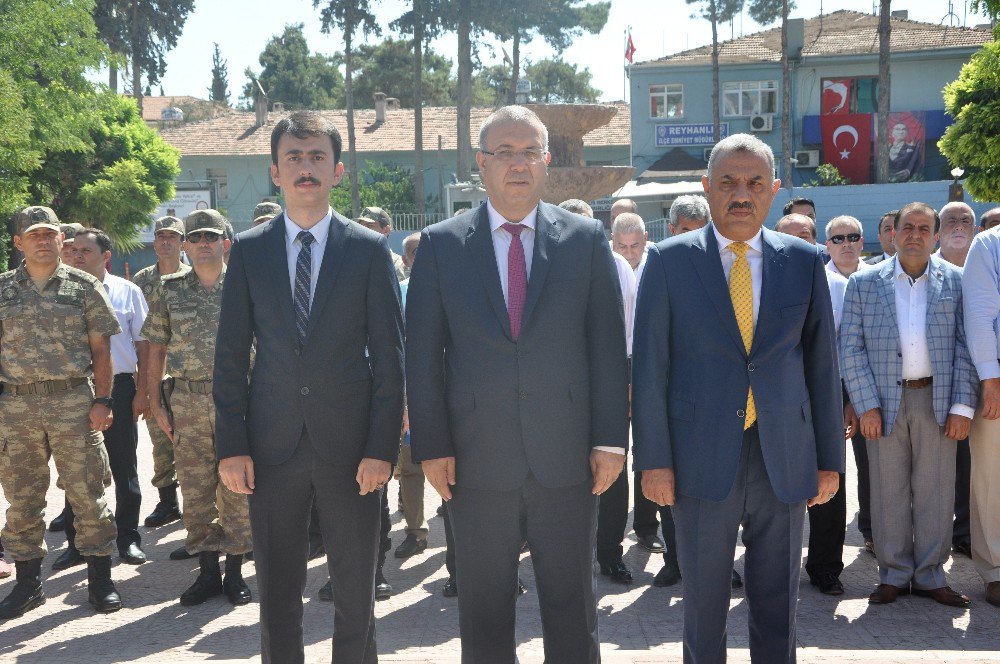 Türk Askeri’nin Reyhanlı’ya Girişinin 78’inci Yıldönümü Kutlandı