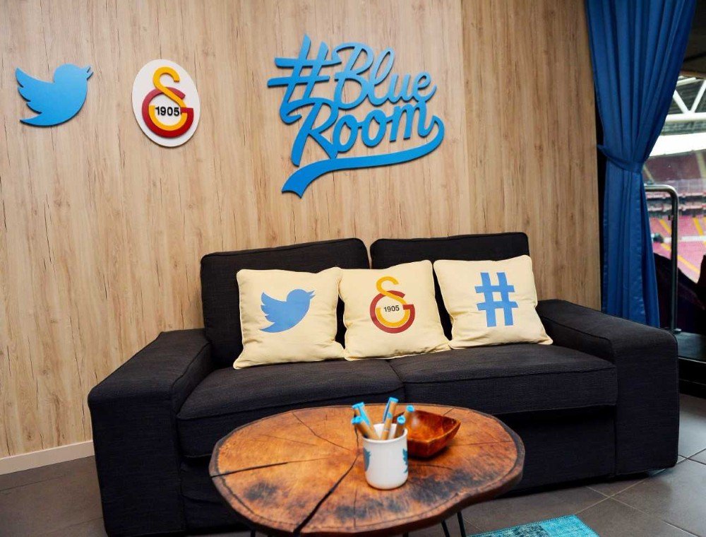 Twitter’ın Blue Room’u İlk Kez Türk Telekom Stadyumu’nda Kuruldu