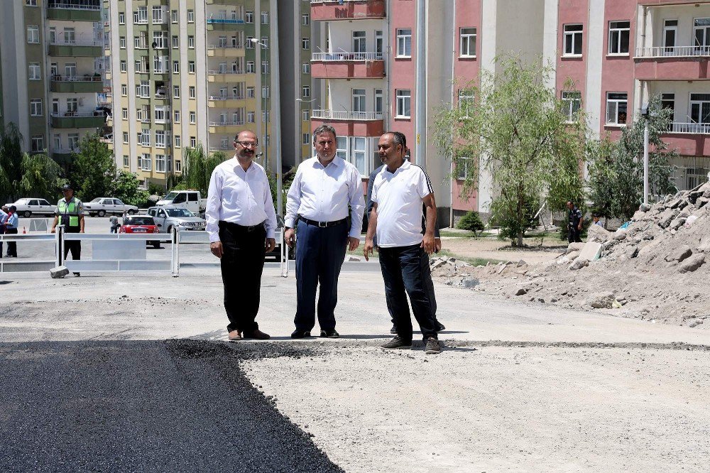 Viyadük Bağlantı Yoluna Giden Yol Asfaltlandı