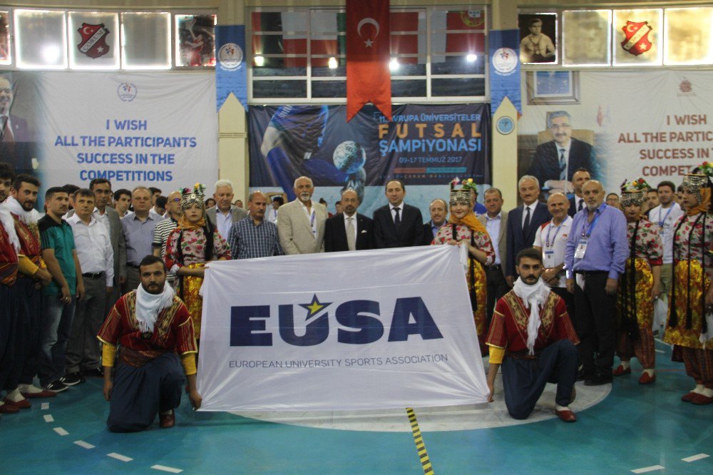 Avrupa Üniversitelerarası Futsal Şampiyonası Çorum’da Başladı