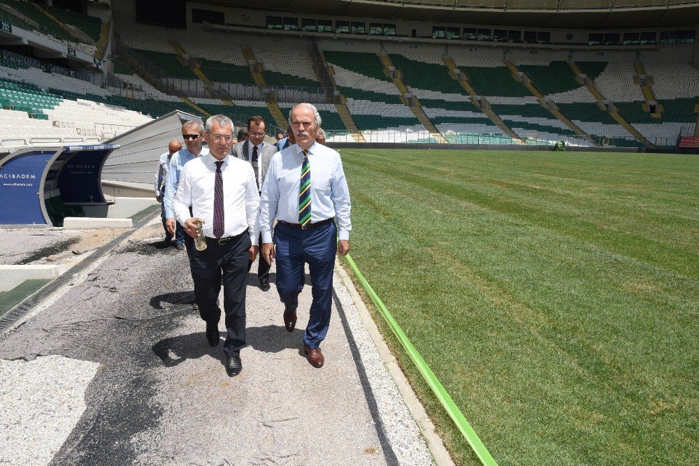 Büyükşehir Stadyumunun Zemininde Geçirgenlik 8 Kat Artıyor