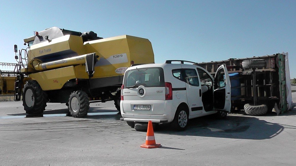 Kulu’da Trafik Kazası: 3 Yaralı