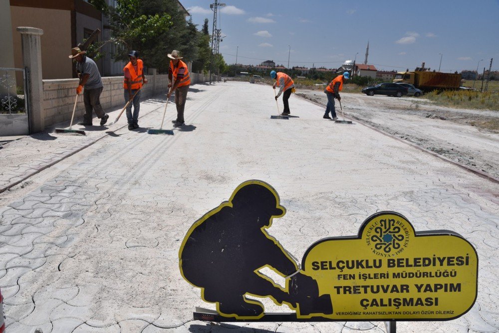 Selçuklu Altyapı Ve Asfaltta Hedefi Aştı